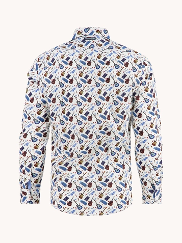 A Fish named Fred casual overhemd 32.004