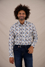 A Fish named Fred casual overhemd 32.004