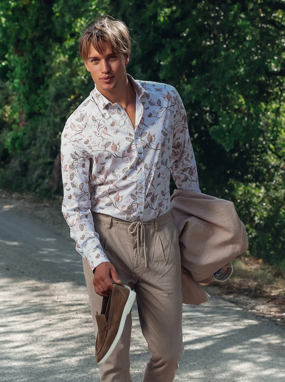 A Fish named Fred casual overhemd Tailored Fit 33.008