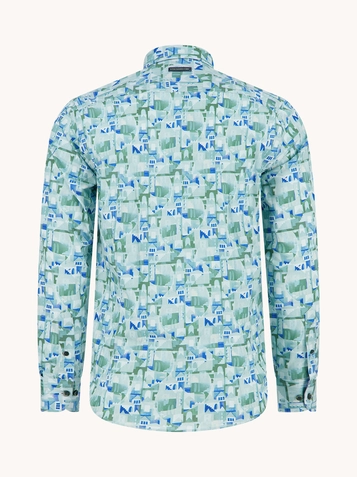 A Fish named Fred casual overhemd Tailored Fit 33.014