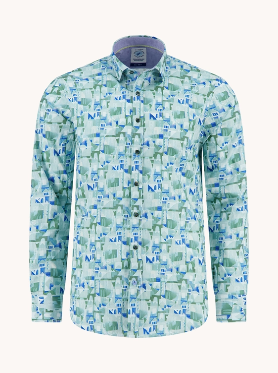 A Fish named Fred casual overhemd Tailored Fit 33.014