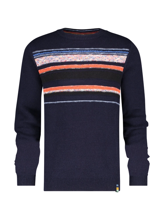 A Fish named Fred ronde hals trui Tailored Fit 29.509
