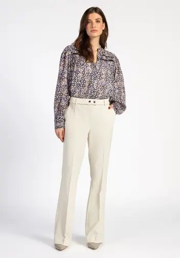 Aaiko blouse DAIMY FLOWER TIE