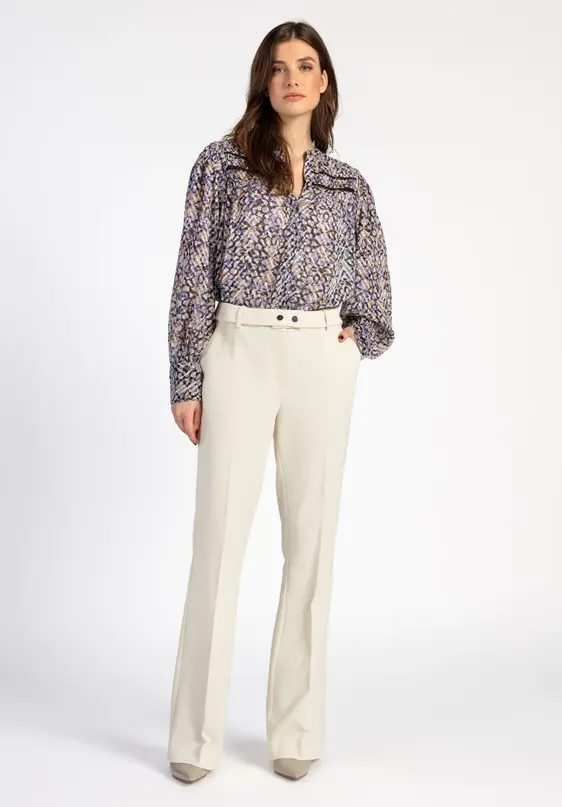 Aaiko blouse DAIMY FLOWER TIE