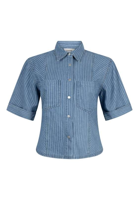 Aaiko blouse SERENE STRIPE CO