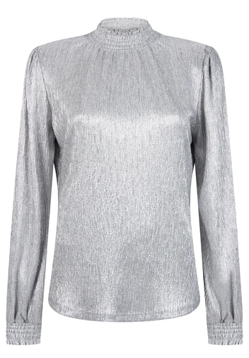 Aaiko blouse TORY METALLIC PES