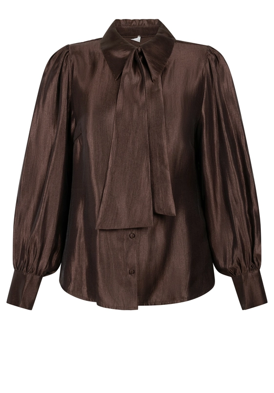 Aaiko blouse VERONNE TIE SHIMM
