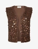 Aaiko gilets NARIN TWEED PES 5