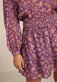 Aaiko midi rok CANYA MAUVE FLOWE