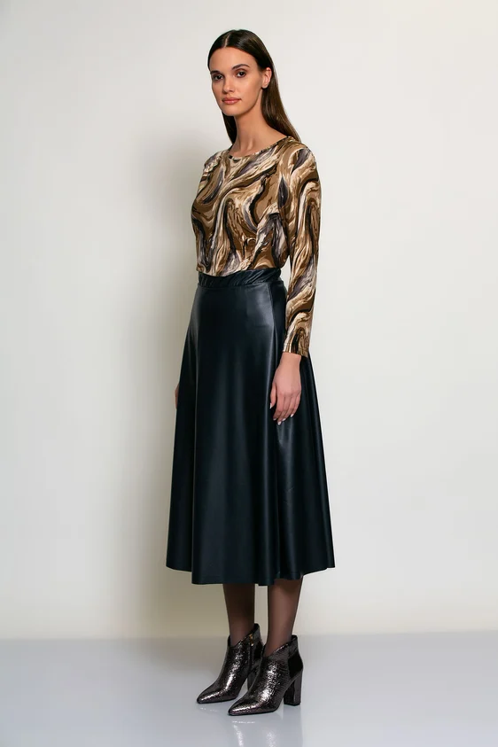 Batida leren rok 2134