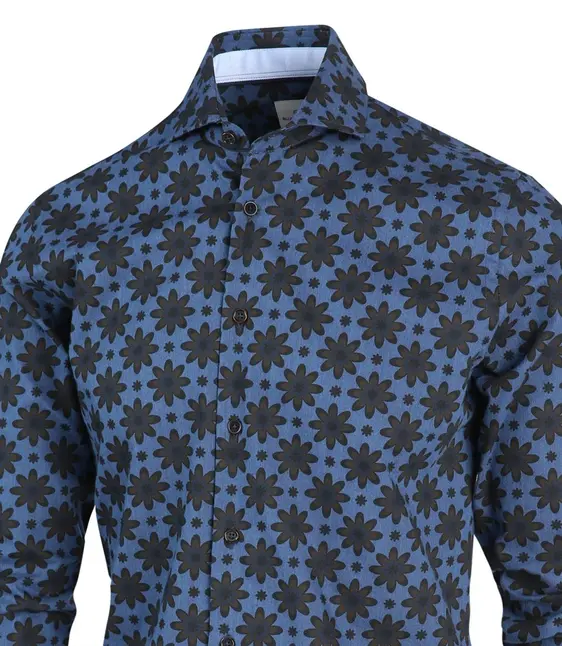 Blue Industry casual overhemd Slim Fit 2117.22