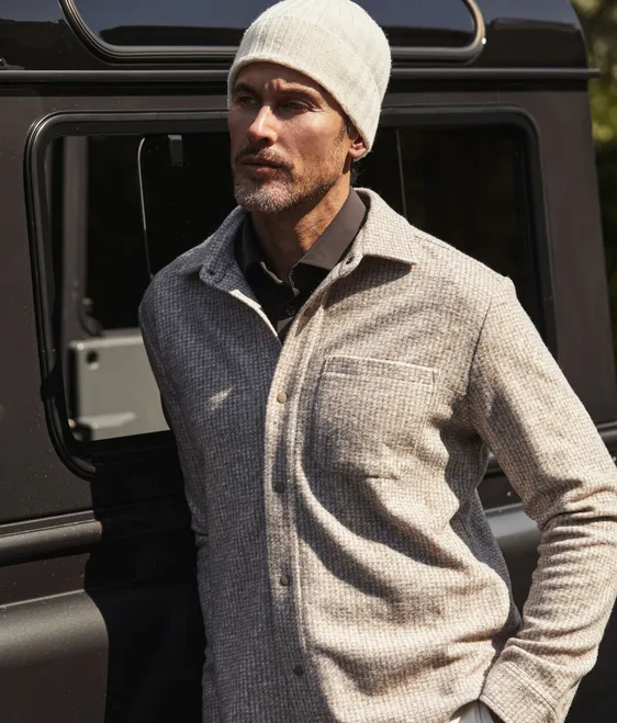 Blue Industry overshirt CAPOW25-M13