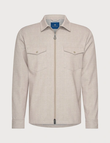 Blue Industry overshirt pisaS26-M22