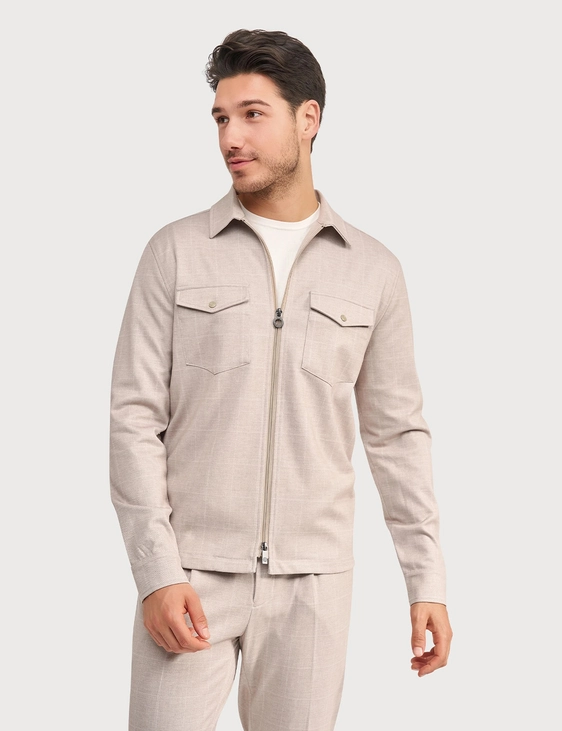Blue Industry overshirt pisaS26-M22
