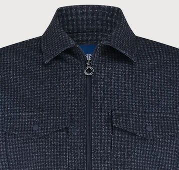 Blue Industry overshirt PISAW25-M1