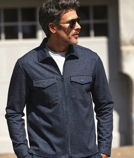 Blue Industry overshirt PISAW25-M1