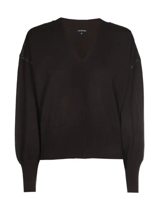 Caroline Biss v-hals trui 4285