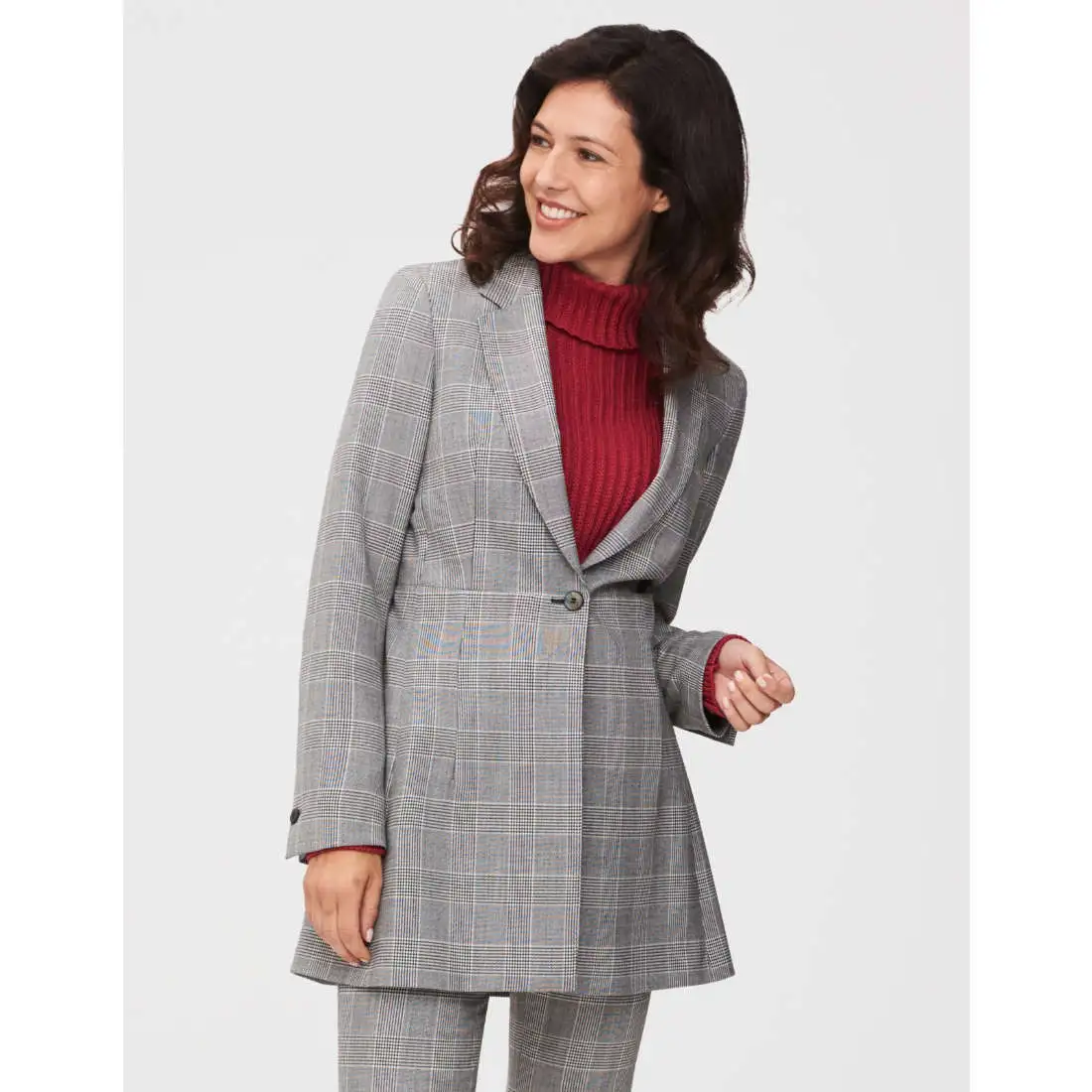 blazer zwart wit