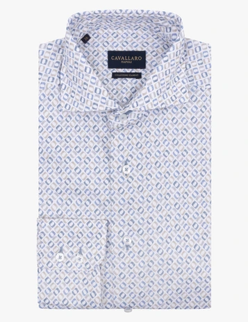 Cavallaro casual overhemd 110251055