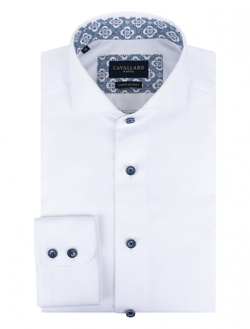 Cavallaro casual overhemd Tailored Fit 110241027