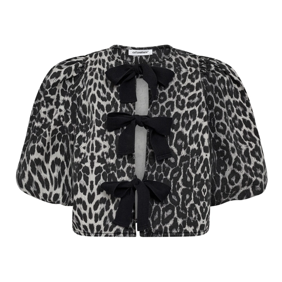 Co'Couture blouse 35572-LEO-CC-BOW