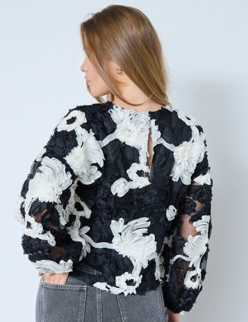 Co'Couture blouse 35951-fleurccflyb