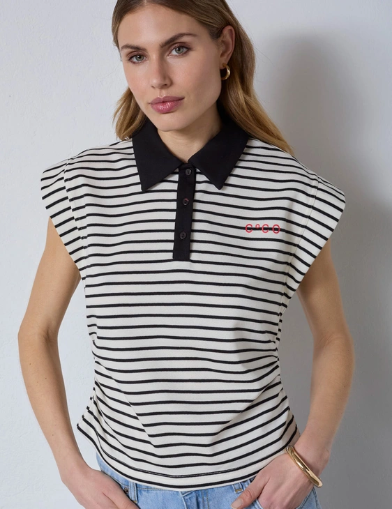 Co'Couture polo's 43024-NORMA-STRIP