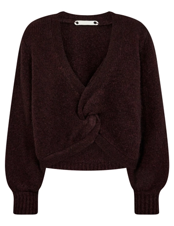 Co'Couture v-hals trui 32127-COSY TWIST