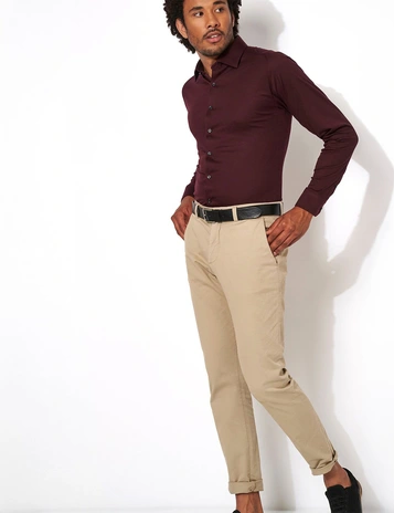 Desoto jersey overhemd Slim Fit 97028-3