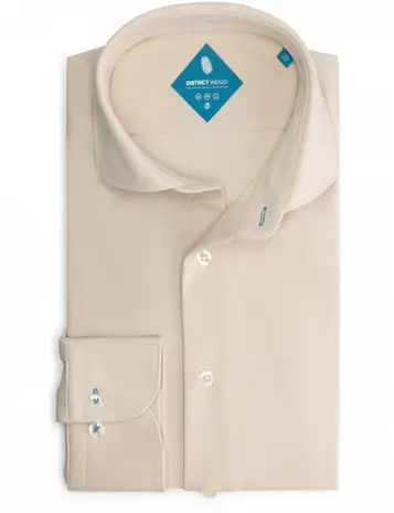 District Indigo jersey overhemd 7.31.025.780