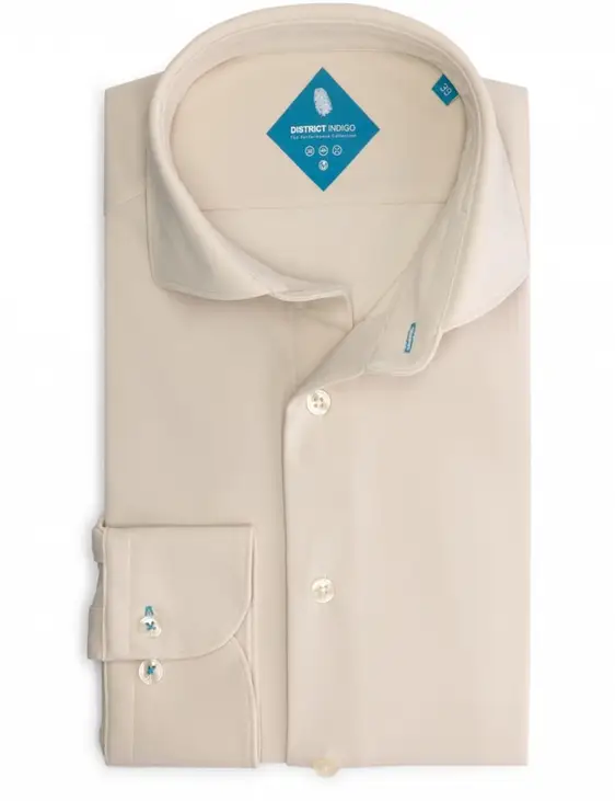 District Indigo jersey overhemd 7.31.025.780