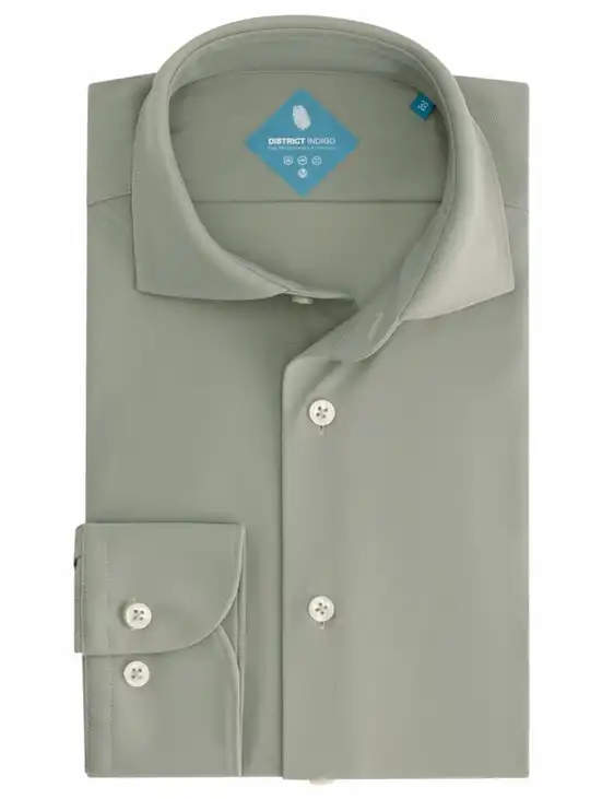 District Indigo jersey overhemd 7.31.025.780