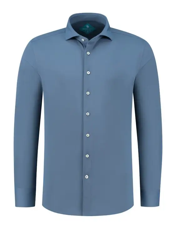District Indigo jersey overhemd 7.31.025.780