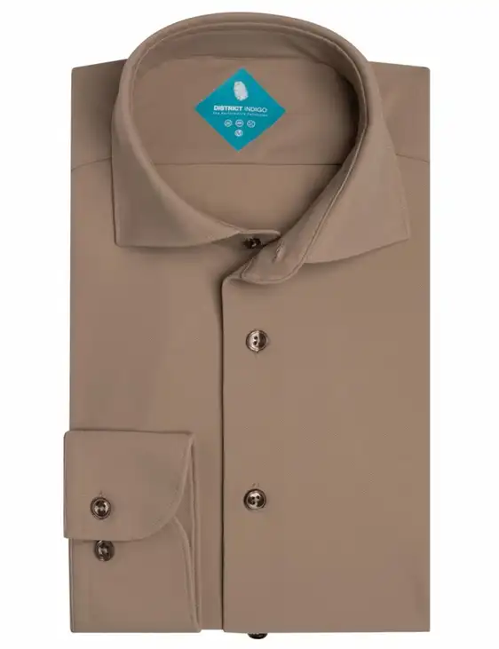 District Indigo jersey overhemd 7.31.025.780