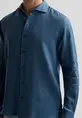 Dstrezzed linnen overhemd Slim Fit 303710