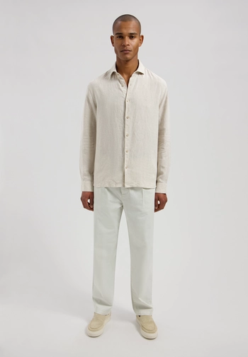 Dstrezzed linnen overhemd Slim Fit 303710