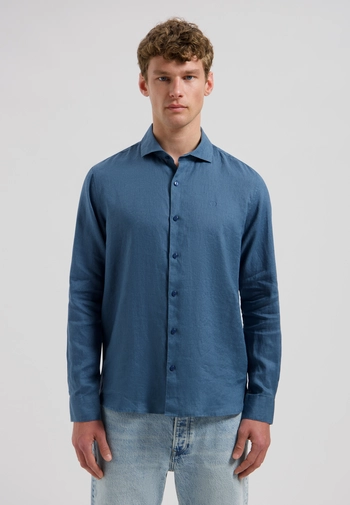 Dstrezzed linnen overhemd Slim Fit 303710