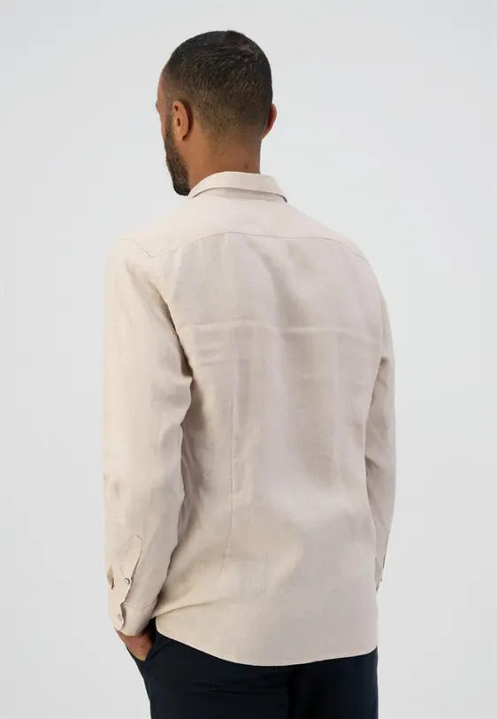 Dstrezzed linnen overhemd Slim Fit 303710