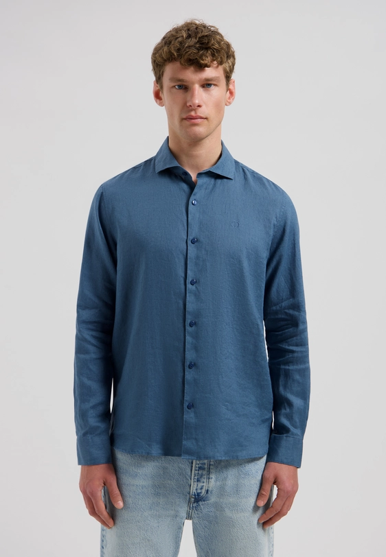 Dstrezzed linnen overhemd Slim Fit 303710