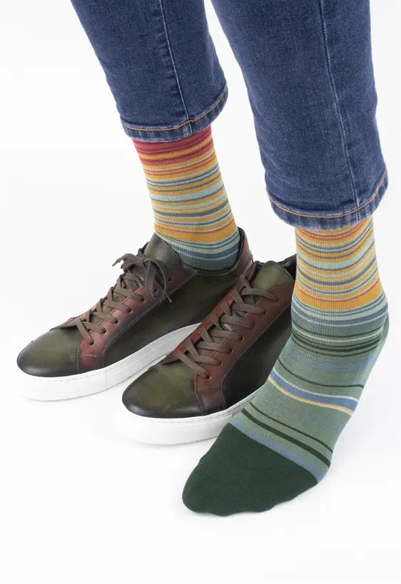 Effio sokken W-stripes-Bio
