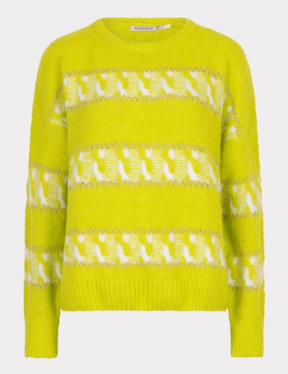 Esqualo gebreid vest F25.02514