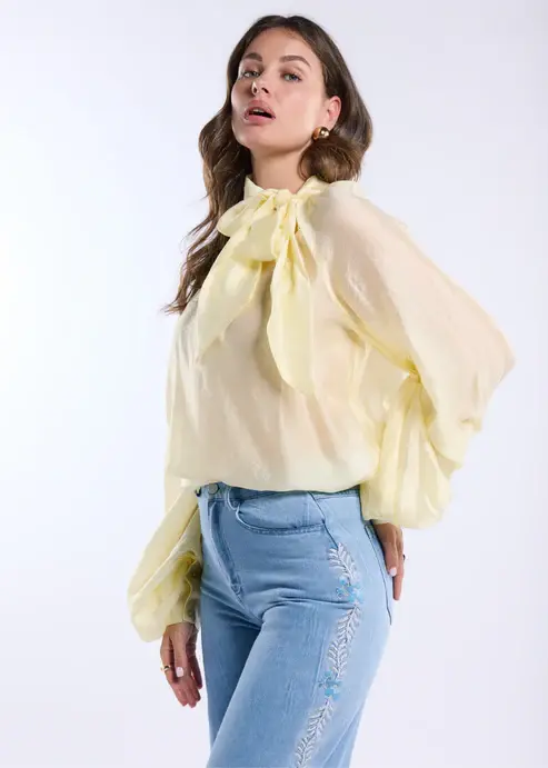 Freebird blouse Bambina Wv-Sheer-