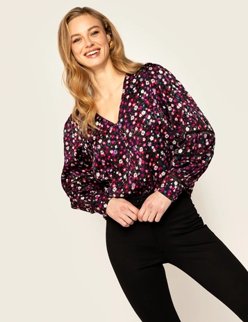 Freebird blouse Bossa Wv-Jacquard