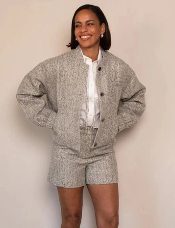 Freebird bomber Lola Wv-Boucle-Wo