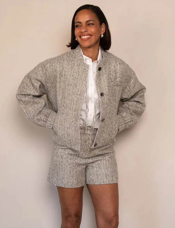 Freebird bomber Lola Wv-Boucle-Wo