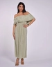Freebird jurk Bonne Jer-Plisse-