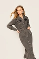 Freebird jurk Danya Denim-Studs