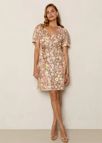 Freebird jurk Dieke Ss F-Jer-Se