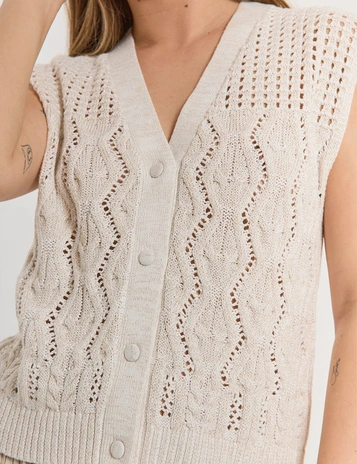 Freequent gilets 206074-LIMBO WA