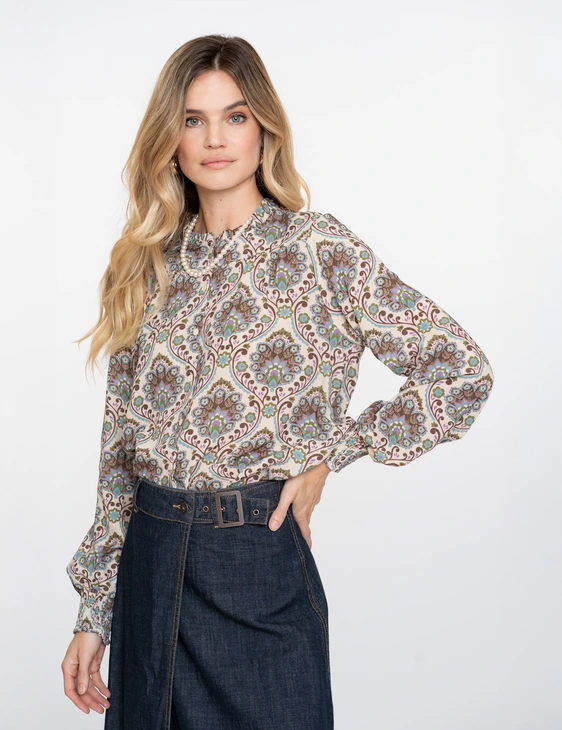 Geisha blouse 53637-20